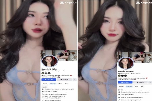 Clip hot sex của TikToker Nguyễn Nhi với vòng mông căng và vùng kín sexy